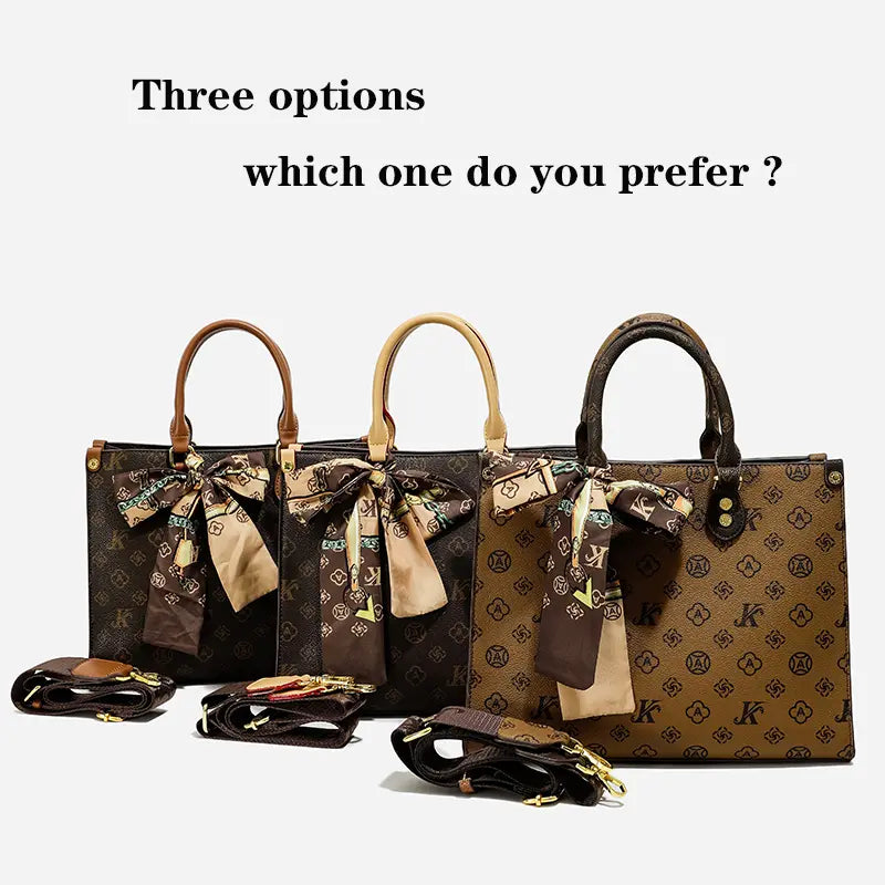 2026 New One-Shoulder Commuter Practical Light Luxury European Station Large Capacity Hand-Held Tote Bag Female Length12.2In Width 4.72In Height9.84In
