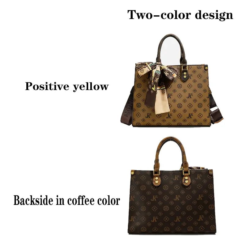 2026 New One-Shoulder Commuter Practical Light Luxury European Station Large Capacity Hand-Held Tote Bag Female Length12.2In Width 4.72In Height9.84In